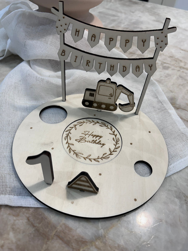Le cake topper « Signature »