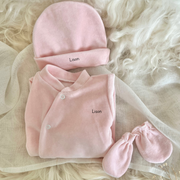 Tenue de naissance « minimaliste » - personnalisée
