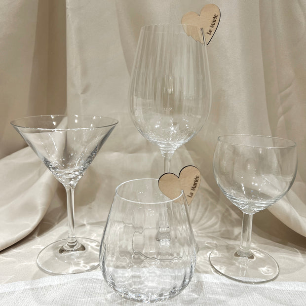 Marque-verre « Coeur »