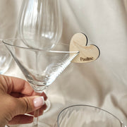 Marque-verre « Coeur »